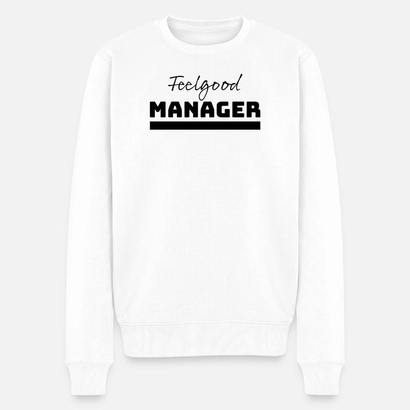 Tshirt Feelgood Manager - Pull Premium bio Homme - blanc