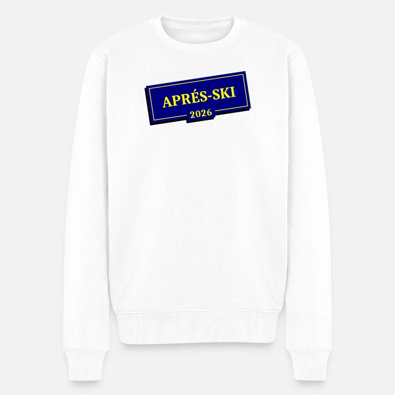 Après-ski 2026 - Pull Premium bio Homme - blanc