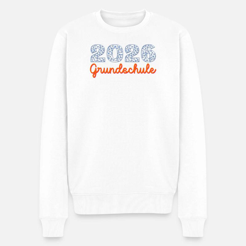 Espace Enfant de l’école primaire 2026 - Pull Premium bio Homme - blanc