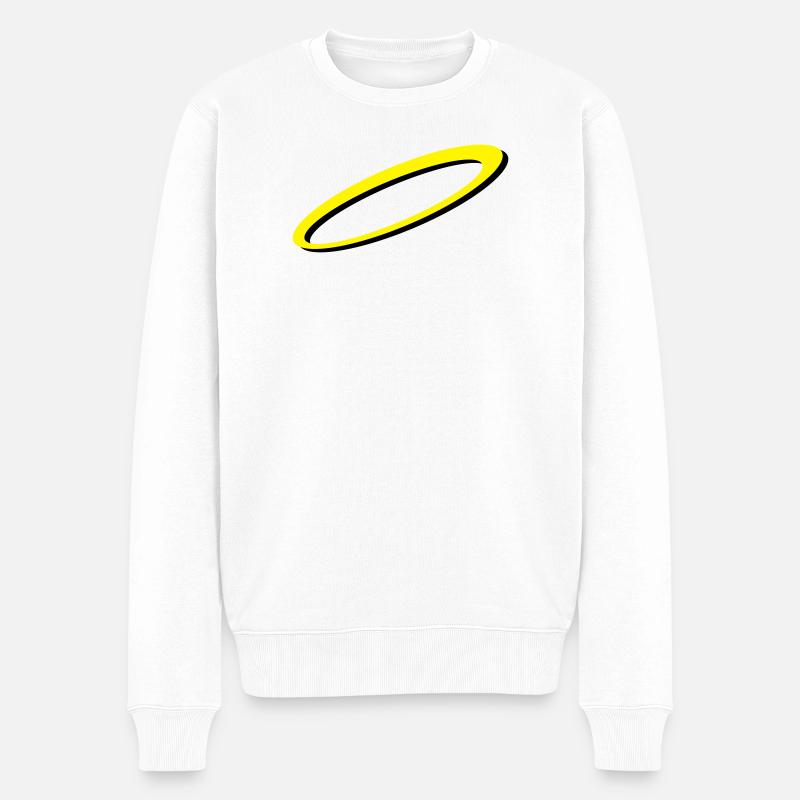 Aureole - Pull Premium bio Homme - blanc