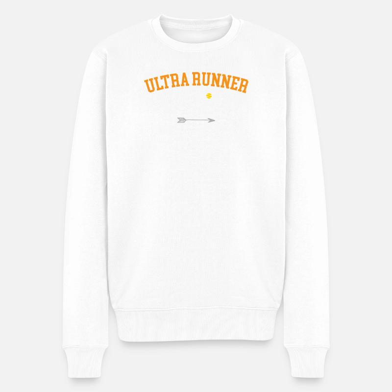 Ultra Runner - Pull Premium bio Homme - blanc