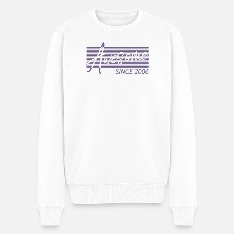 Génial depuis 2006 - Pull Premium bio Homme - blanc