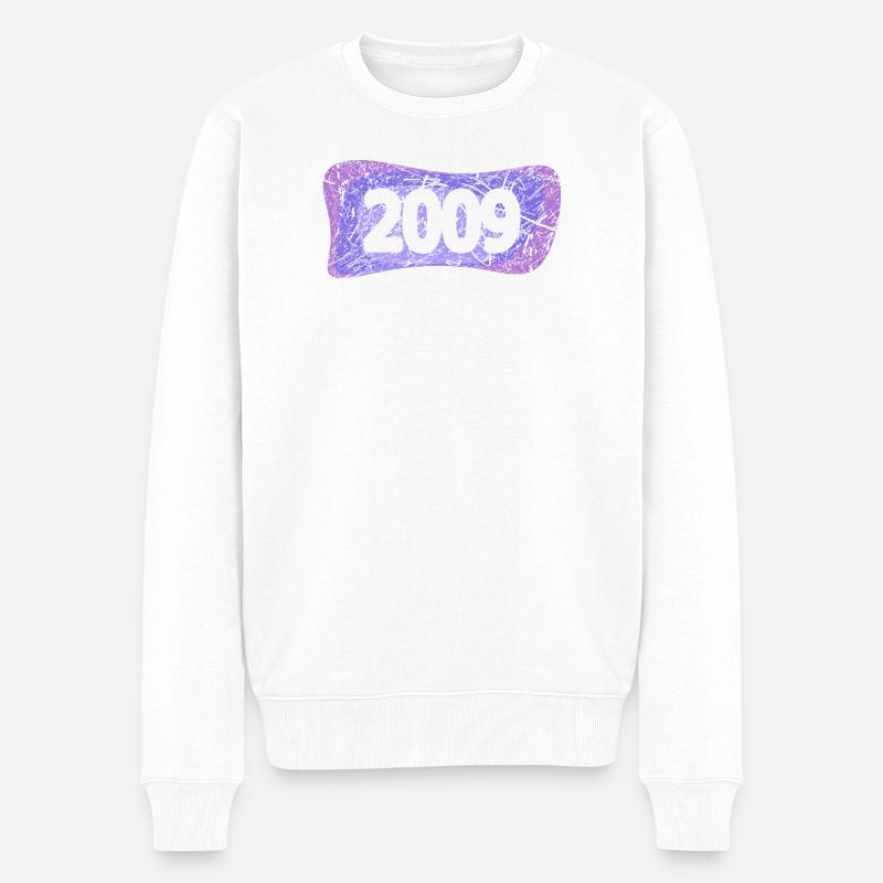 Klassentreffen 2009 - Männer Premium Bio Pullover - Weiß