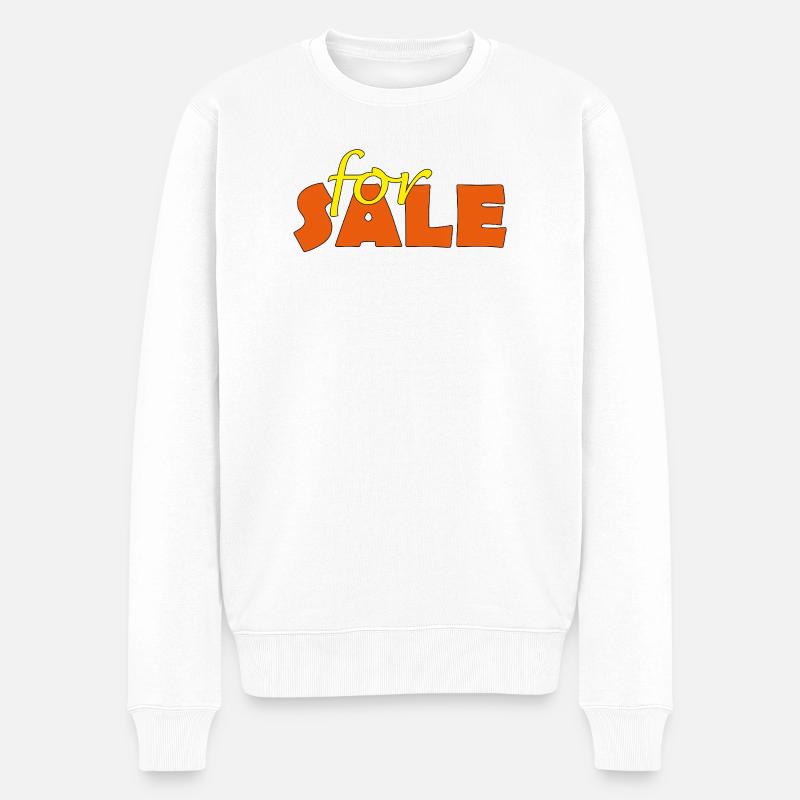 à vendre - Pull Premium bio Homme - blanc