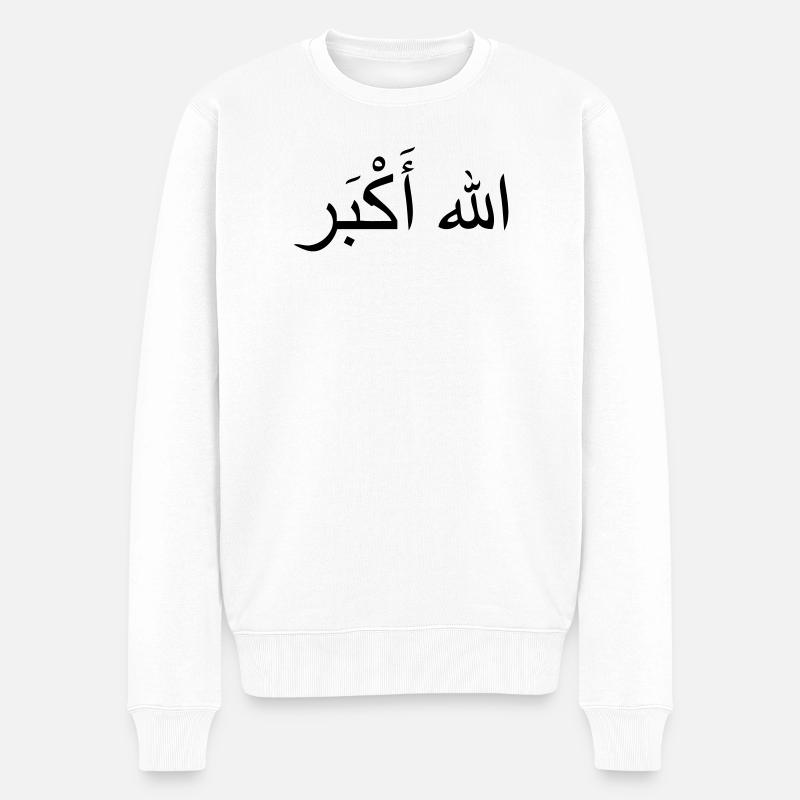 Allah Akbar - Pull Premium bio Homme - blanc