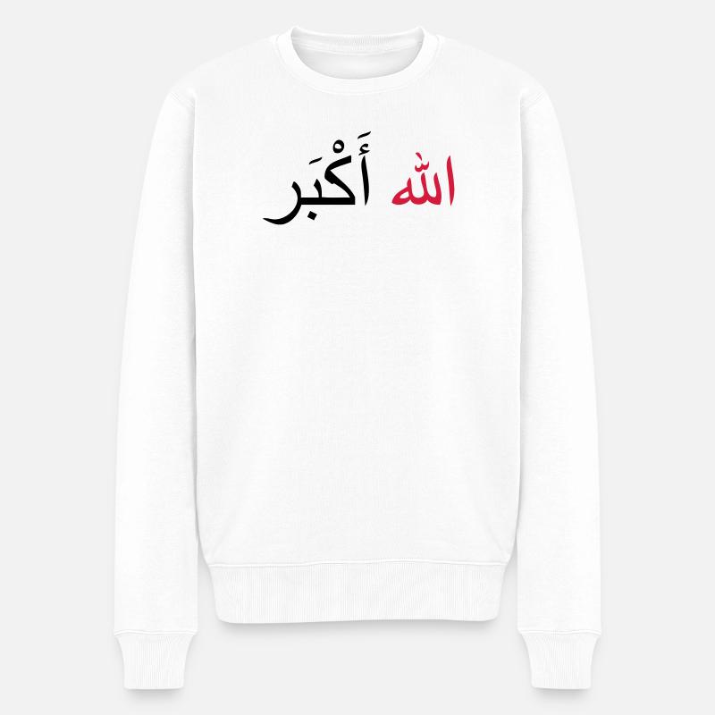 Allah Akbar - Pull Premium bio Homme - blanc
