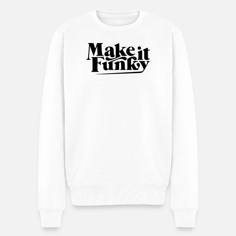 Rendez-le funky - Pull Premium bio Homme - blanc