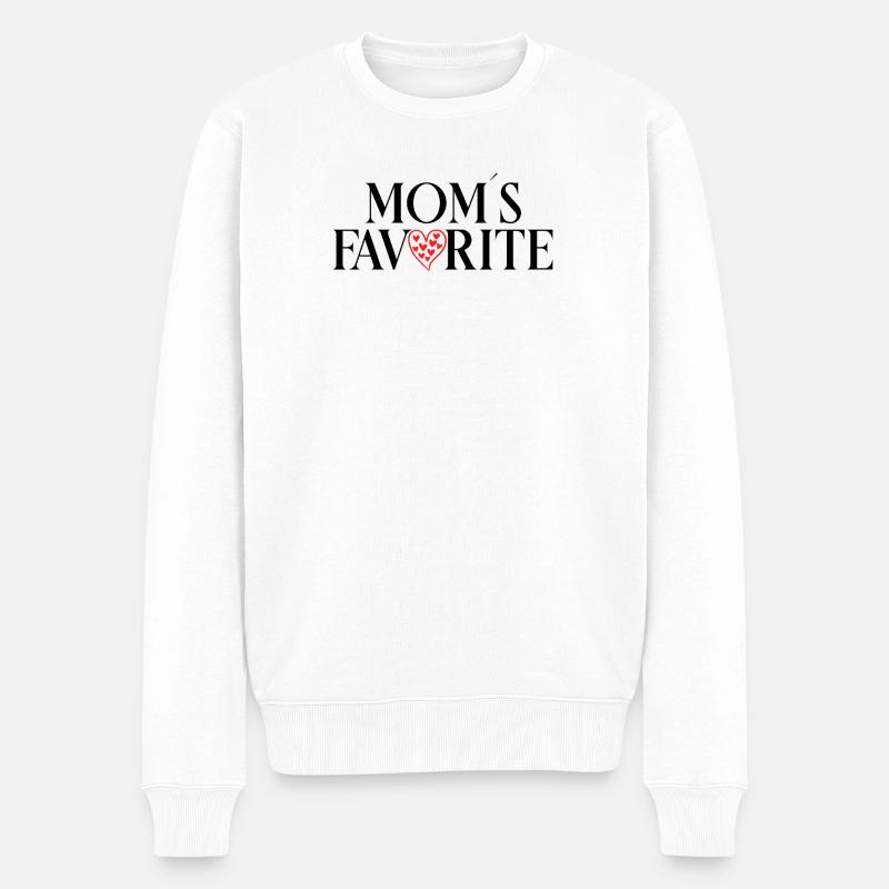 Lieblingskind - Männer Premium Bio Pullover - Weiß