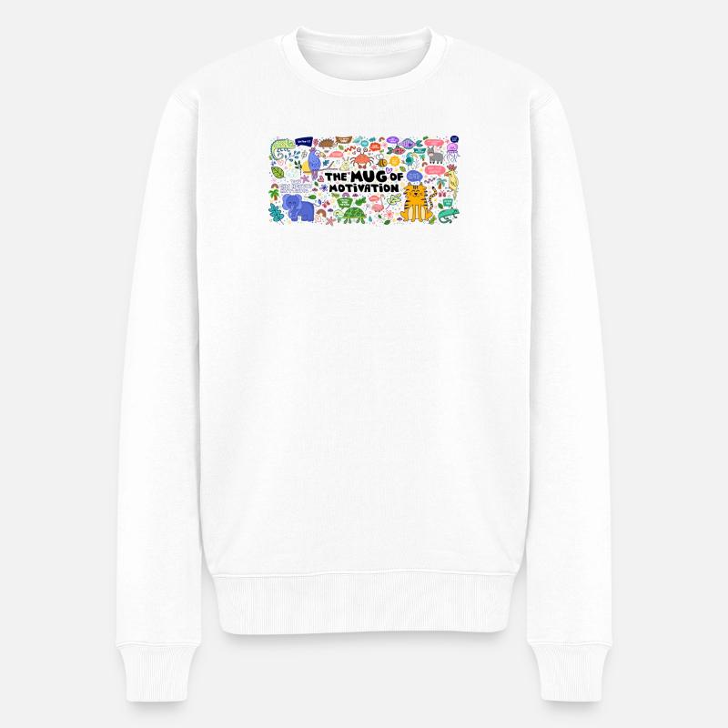 Coupe de motivation - Pull Premium bio Homme - blanc