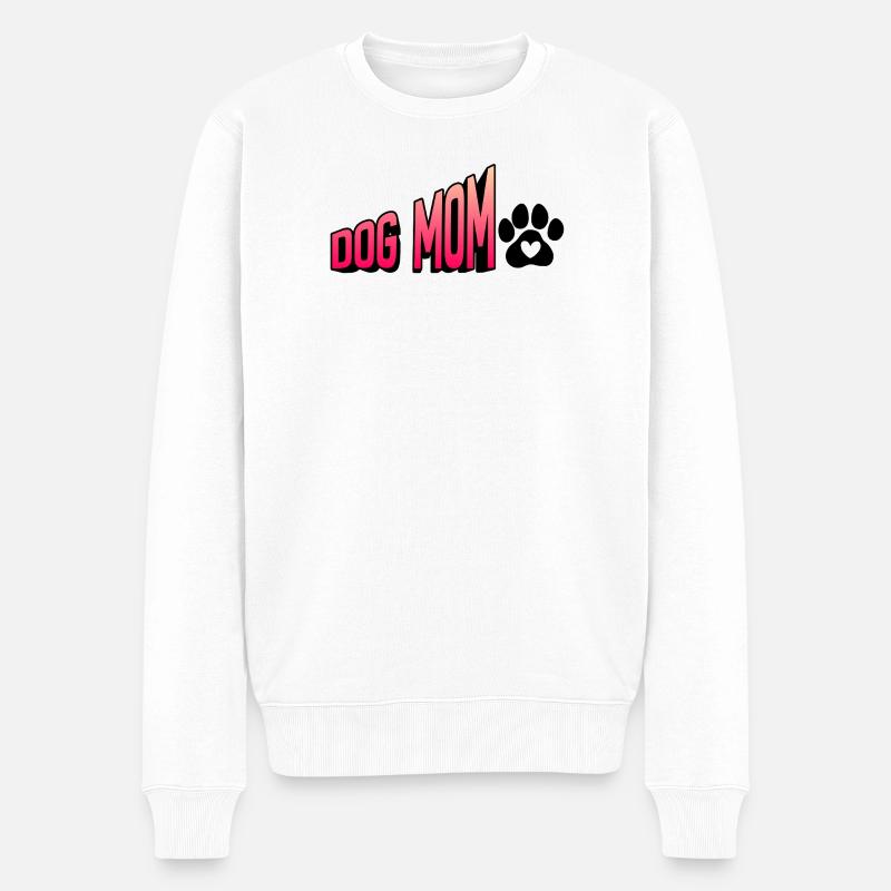 Maman chien - Pull Premium bio Homme - blanc