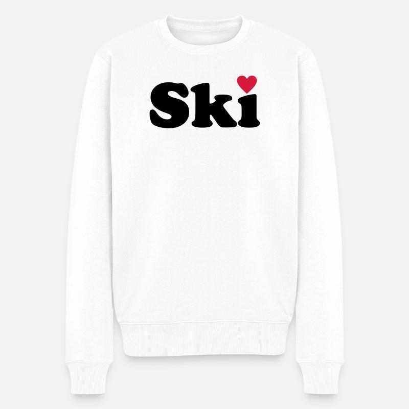 Ski - Pull Premium bio Homme - blanc