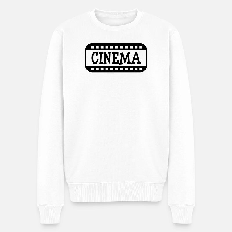 Cinema - Pull Premium bio Homme - blanc
