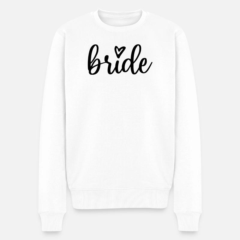 Bride - Pull Premium bio Homme - blanc