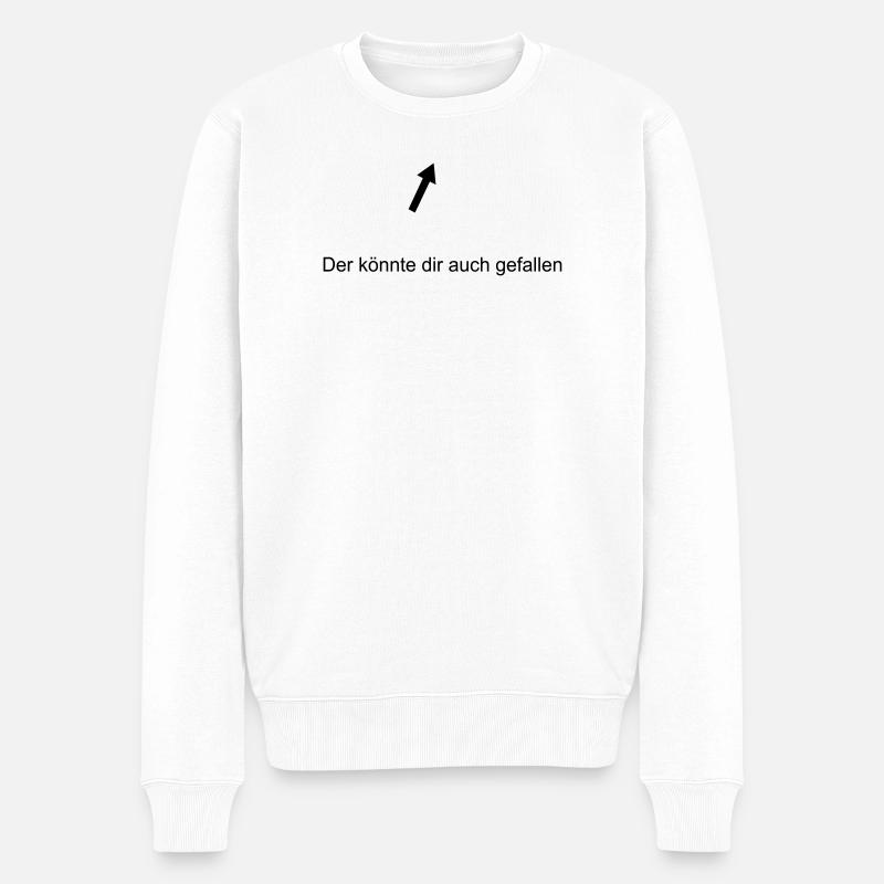 Der koennte dir auch gefallen - Männer Premium Bio Pullover - Weiß