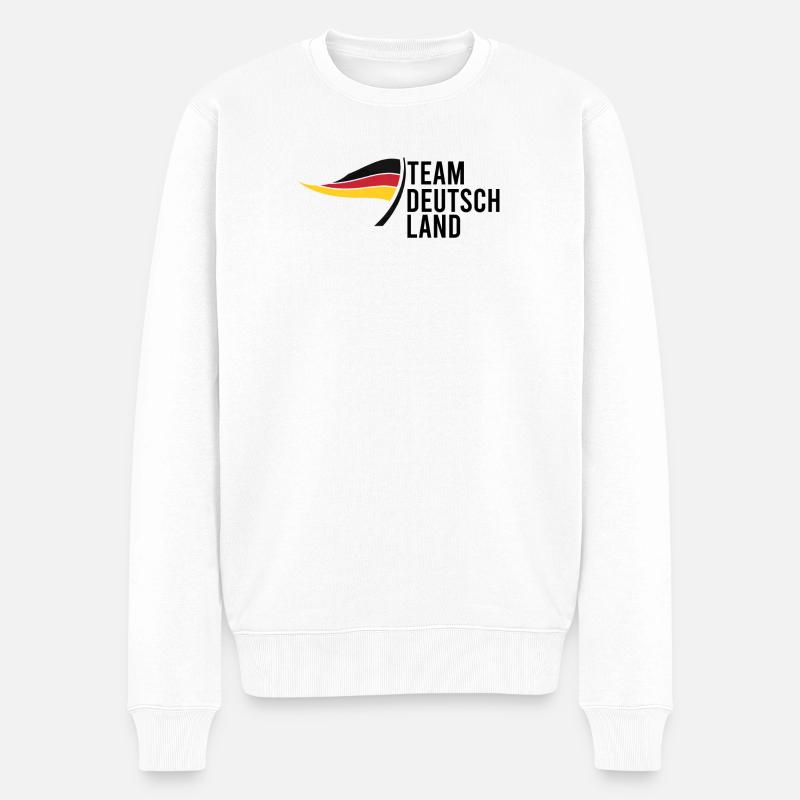 Équipe Allemagne - Pull Premium bio Homme - blanc