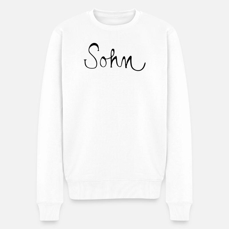 Fils - Pull Premium bio Homme - blanc