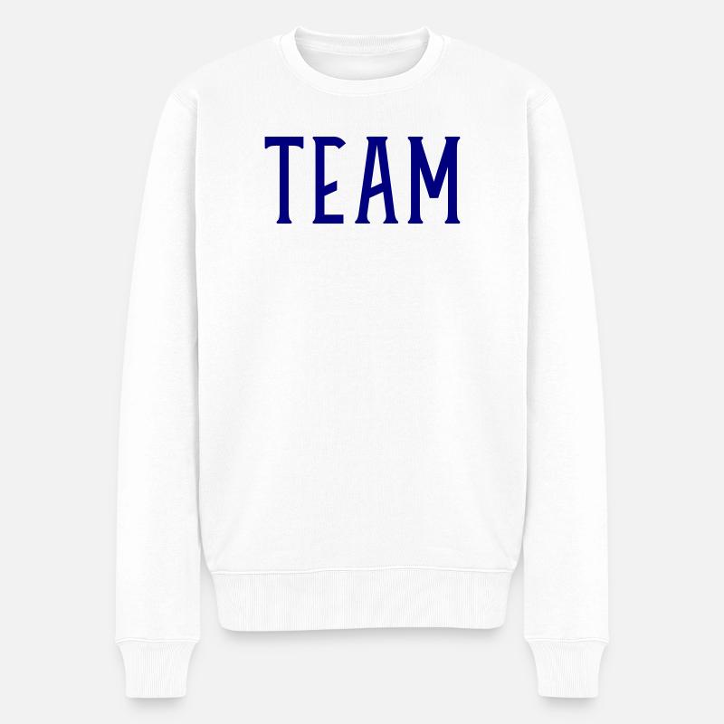 Équipe - Pull Premium bio Homme - blanc