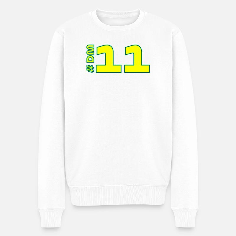 -DM11-2026 - Pull Premium bio Homme - blanc