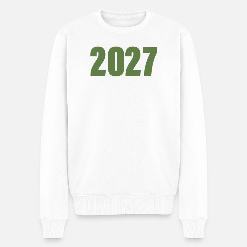 2027 - Pull Premium bio Homme - blanc