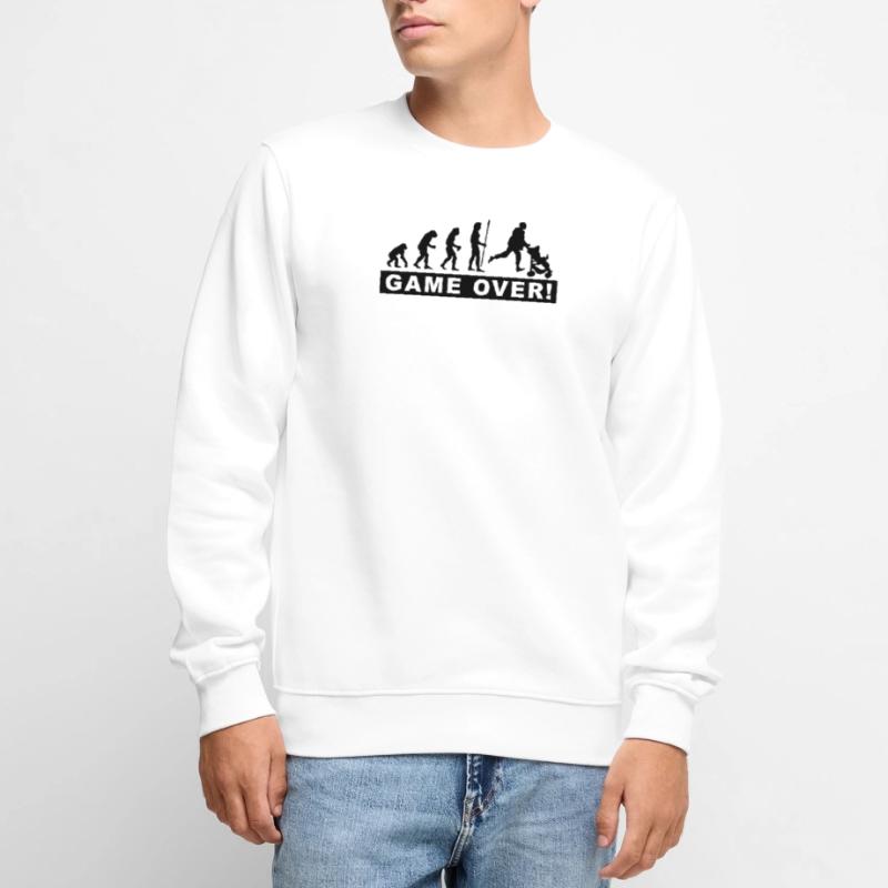 evolution_daddy Männer Premium Bio Pullover