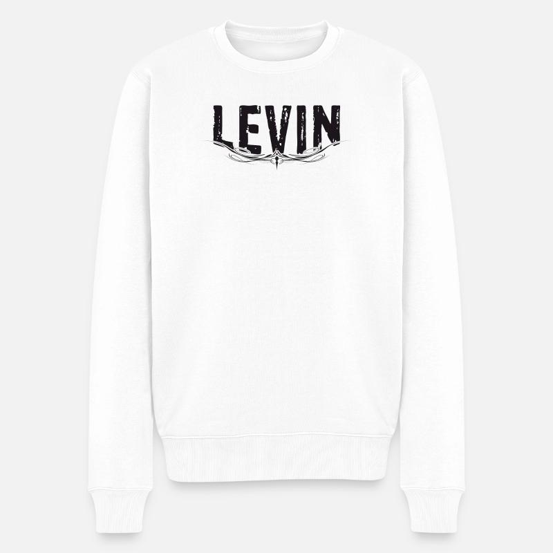 LEVIN UNE LÉGENDE - Pull Premium bio Homme - blanc