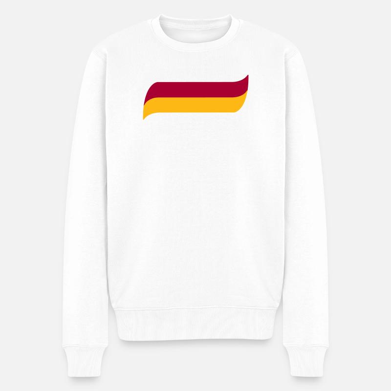 Sari Kirmizi - Pull Premium bio Homme - blanc