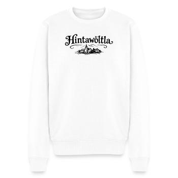 Hintawötla - Pull Premium bio Homme - blanc - Devant - Thijin (182cm)