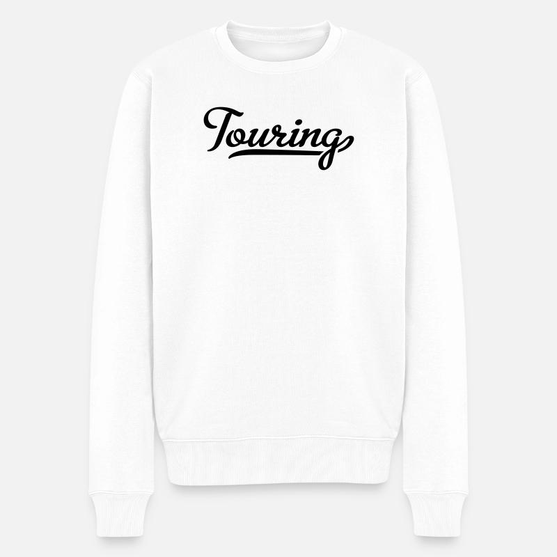2541614 112658601 Touring - Pull Premium bio Homme - blanc