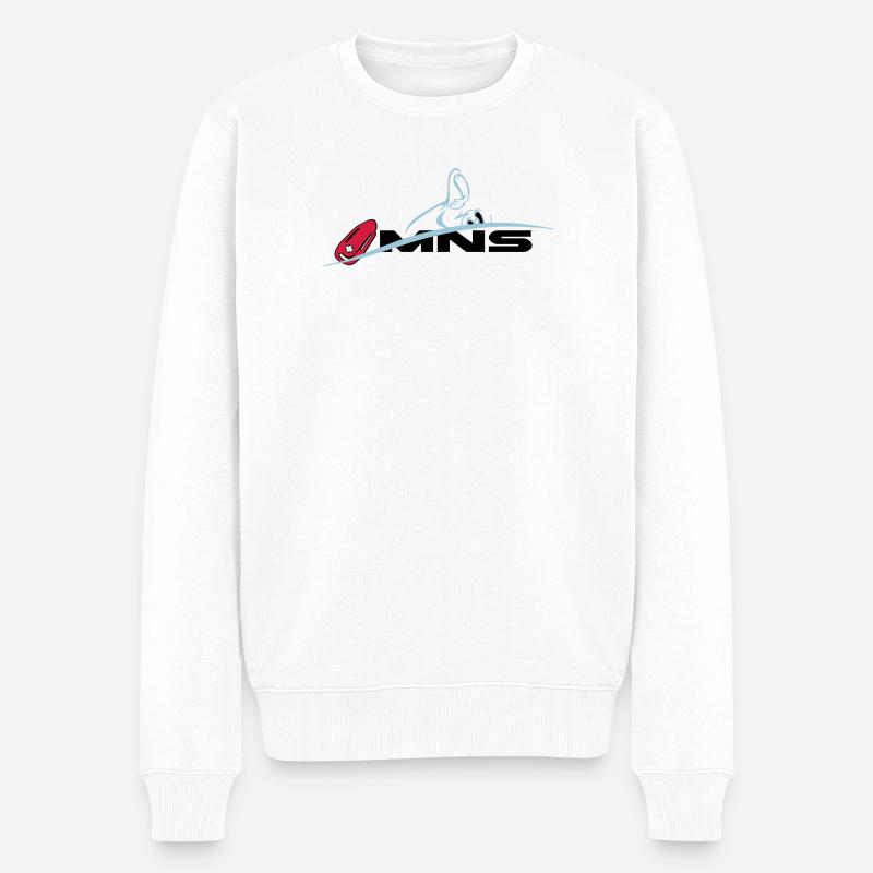 MNS maître-nageur sauveteur - Pull Premium bio Homme - blanc