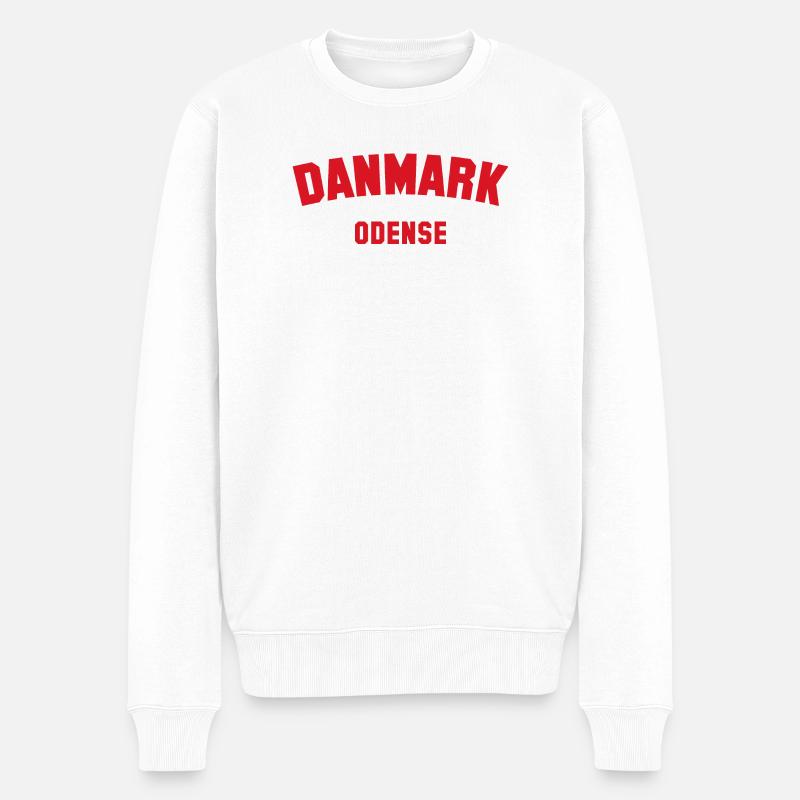 ODENSE, Danemark - Pull Premium bio Homme - blanc