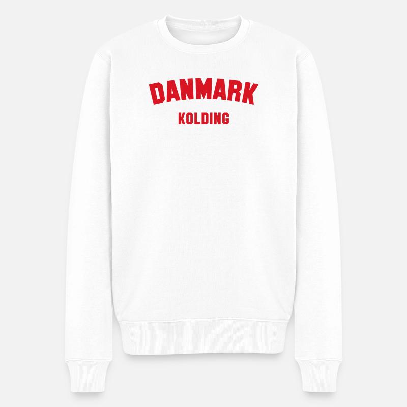 KOLDING Danemark Dänemark - Pull Premium bio Homme - blanc