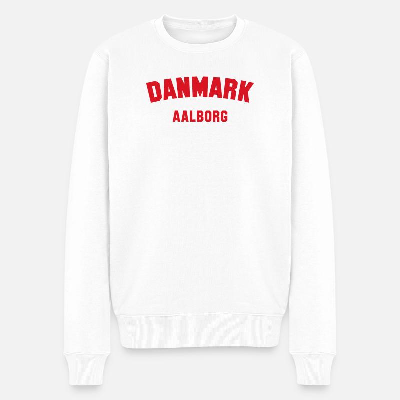 AALBORG Danemark Dänemark - Pull Premium bio Homme - blanc