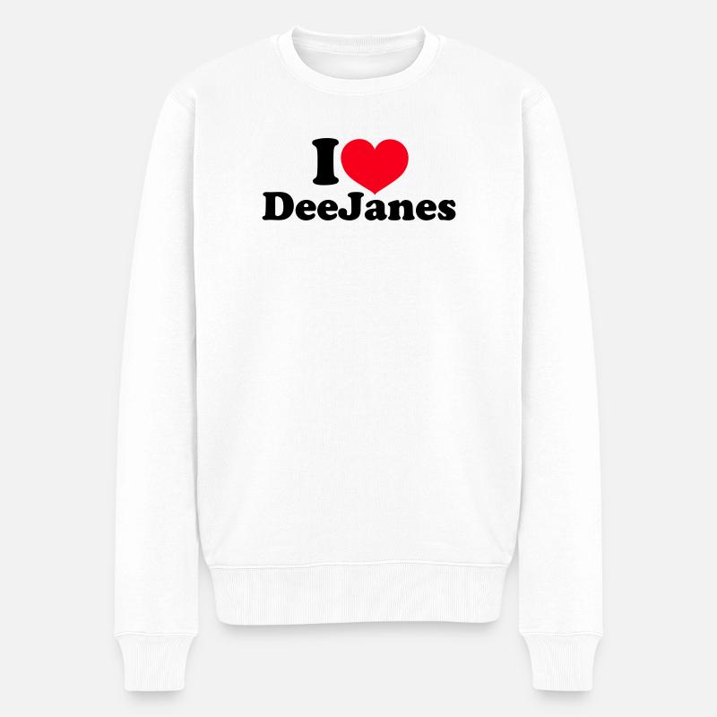 J’adore les DeeJanes - Pull Premium bio Homme - blanc