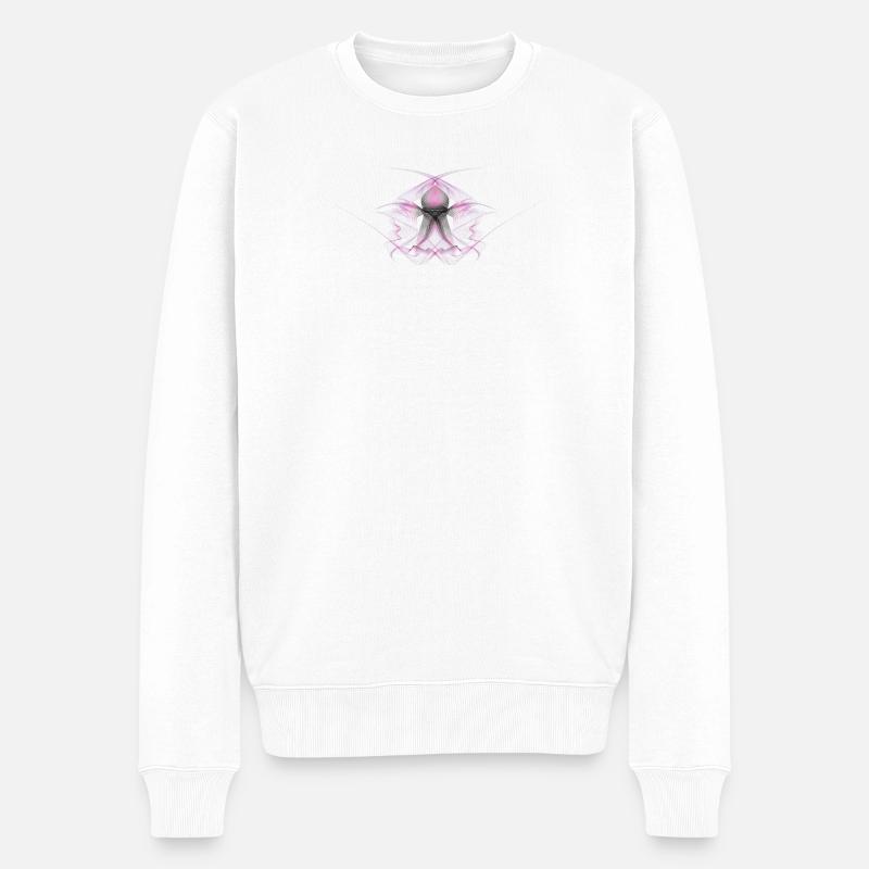 moorreee drgn print tshirt 250x250 052 - Männer Premium Bio Pullover - Weiß