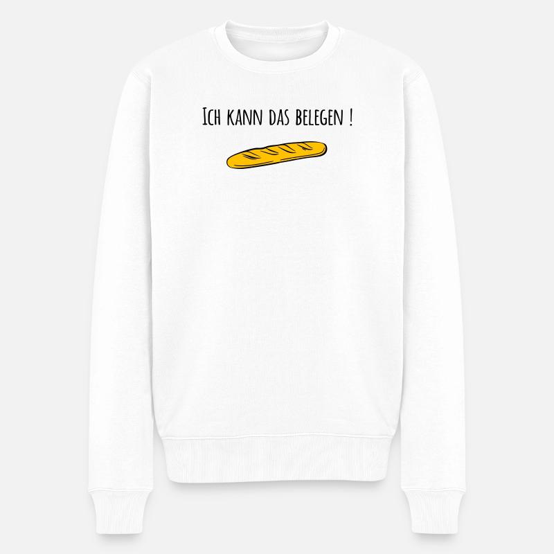 Baguette - Pull Premium bio Homme - blanc