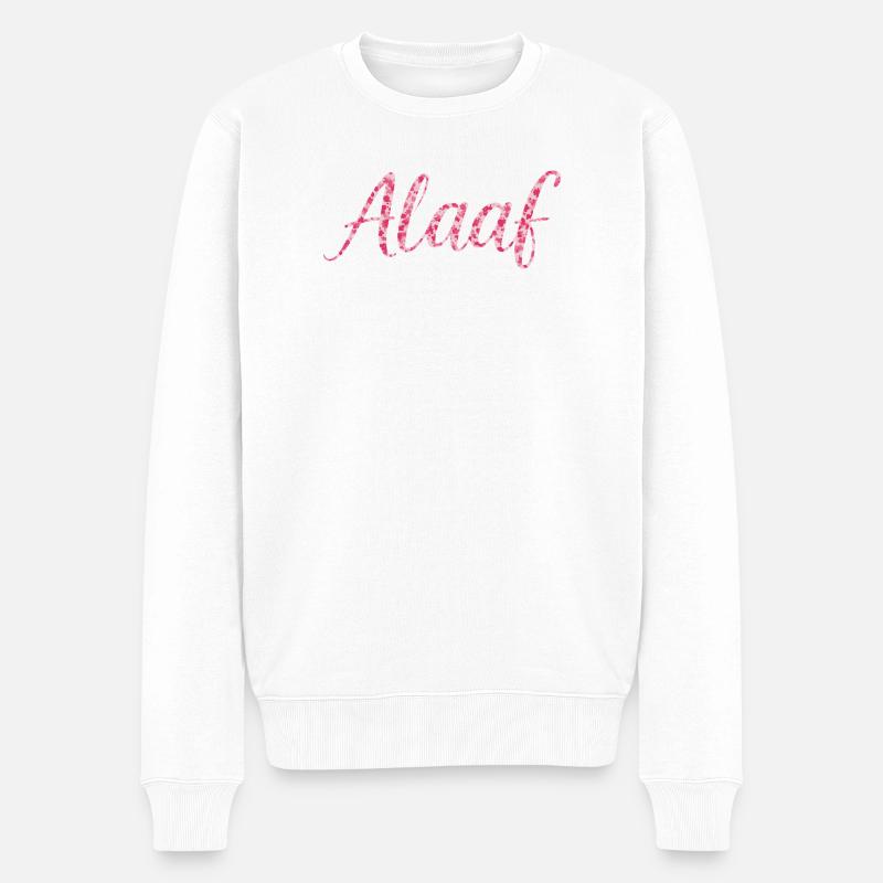 Alaaf Shirt Karneval Köln Karneval Kostümidee - Männer Premium Bio Pullover - Weiß