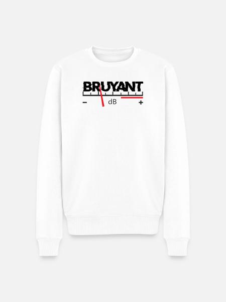 Bruyant - Pull Premium bio Homme - blanc