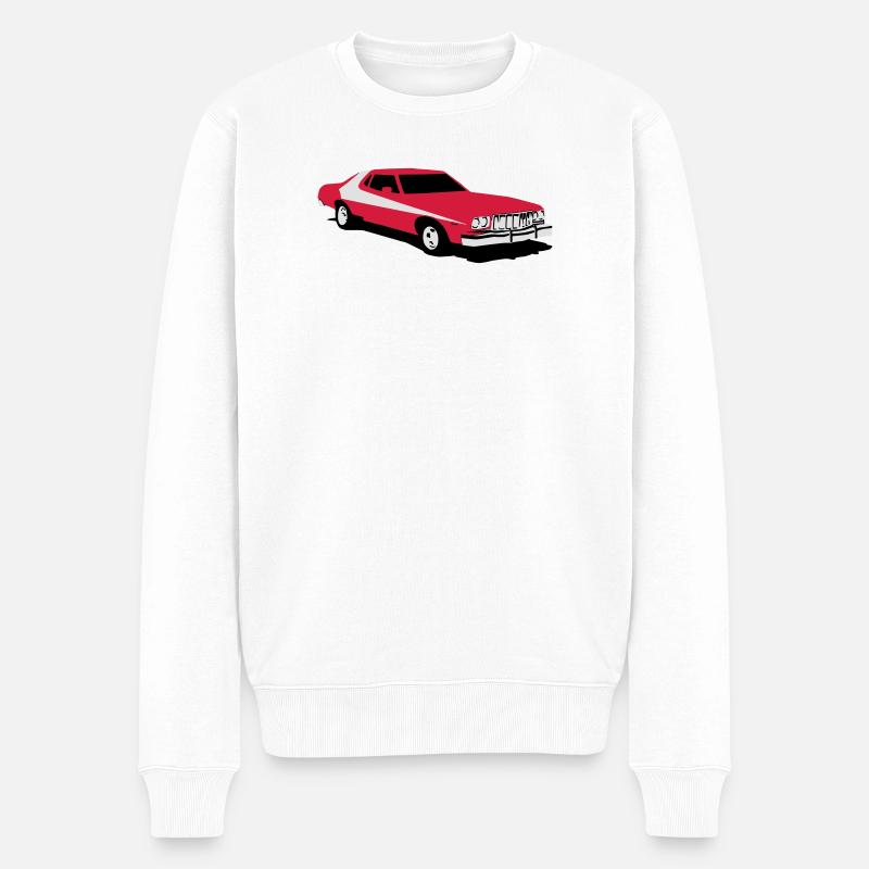SH_Gran_Torino - Männer Premium Bio Pullover - Weiß