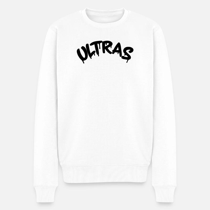 ultras - Männer Premium Bio Pullover - Weiß