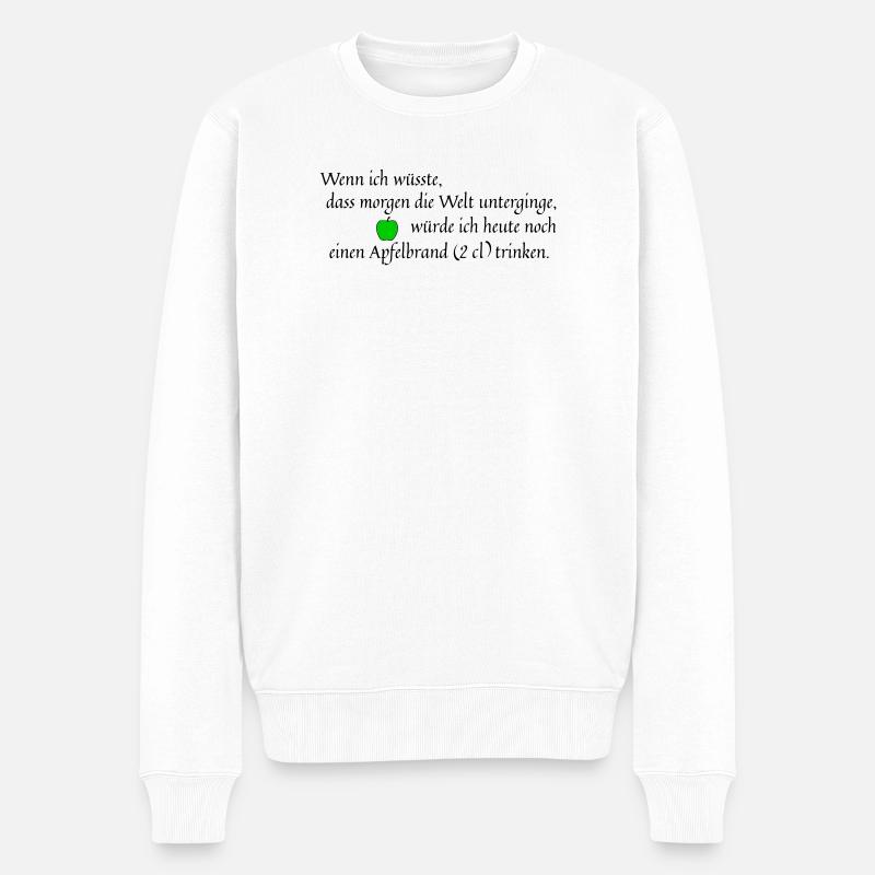 Si je le savais - Pull Premium bio Homme - blanc