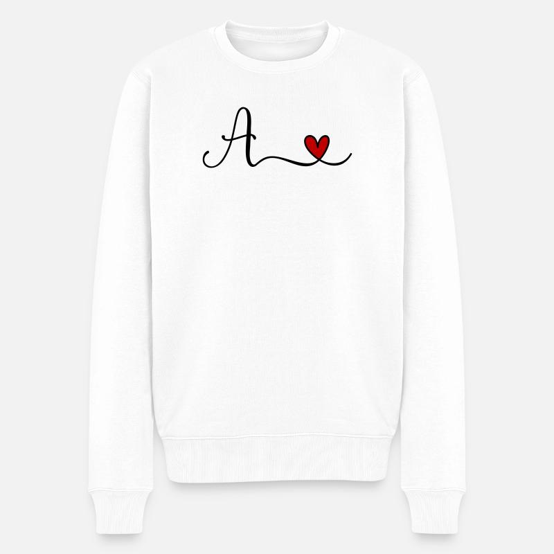 A - Pull Premium bio Homme - blanc