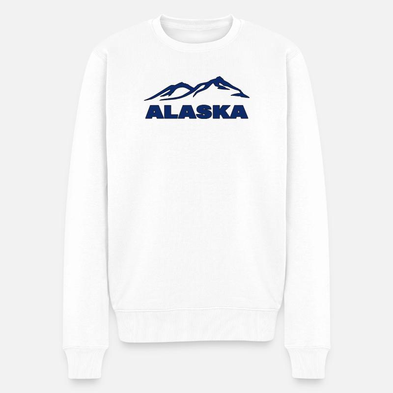 Alaska - Pull Premium bio Homme - blanc