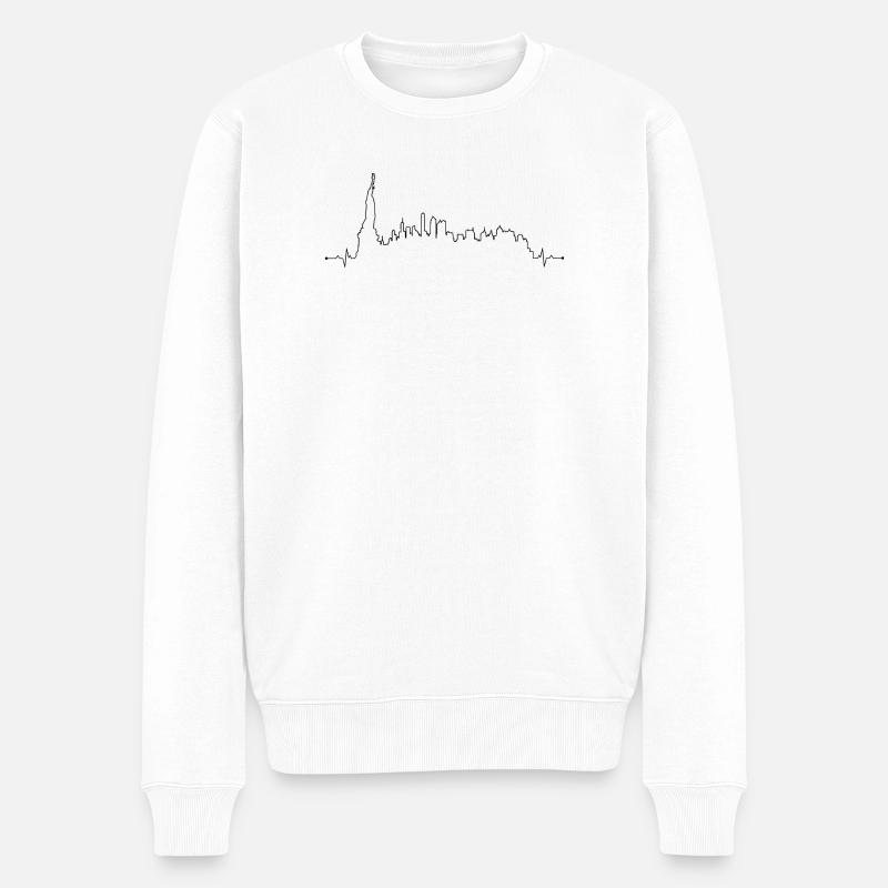 design_missing_request - Pull Premium bio Homme - blanc