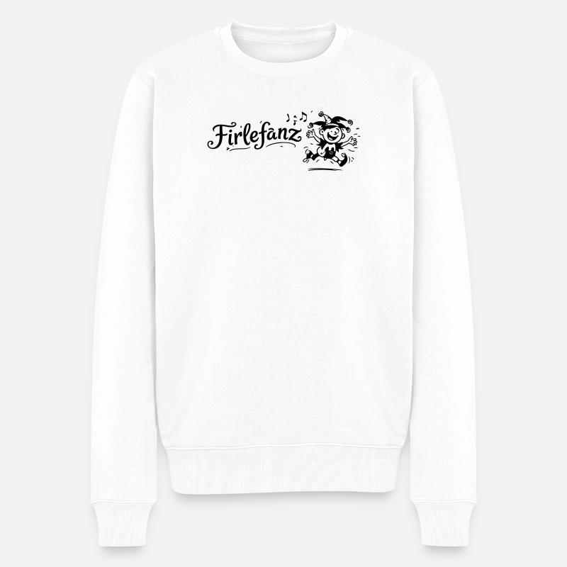 Friperie - Pull Premium bio Homme - blanc