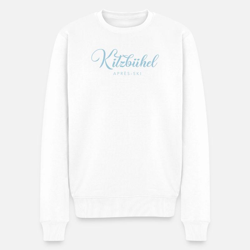 KITZBÜHEL Apres-Ski Austria Österreich - Pull Premium bio Homme - blanc