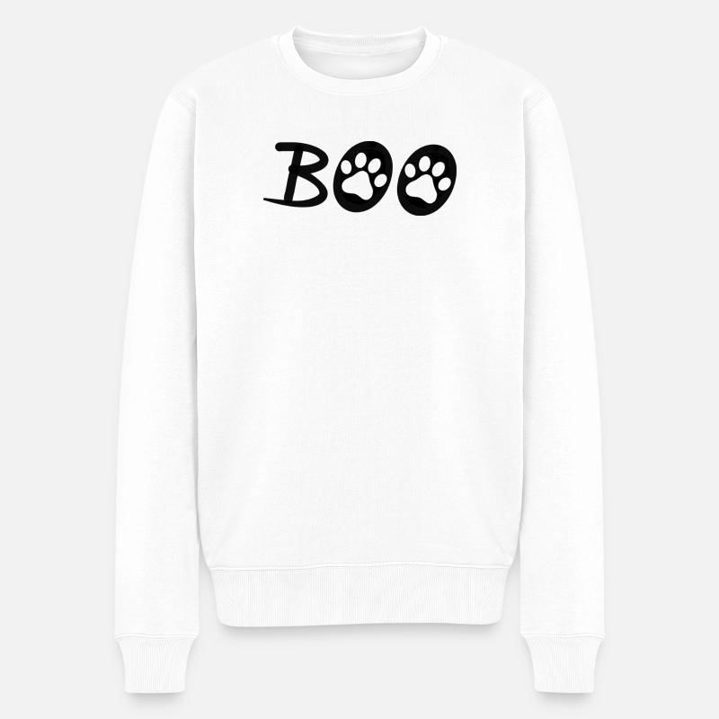 HOU - Pull Premium bio Homme - blanc