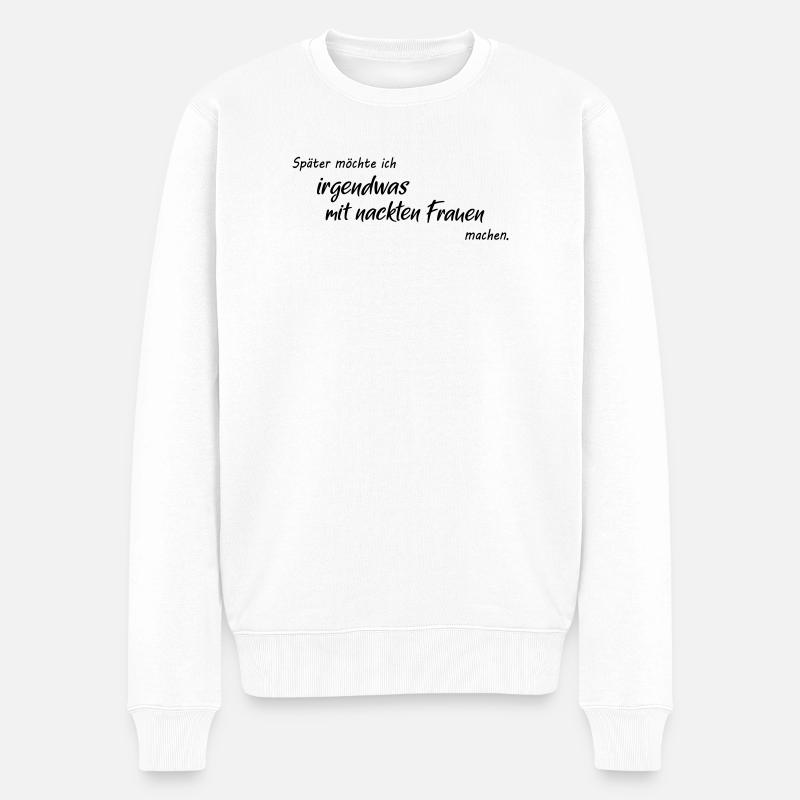 Femmes nues - Pull Premium bio Homme - blanc