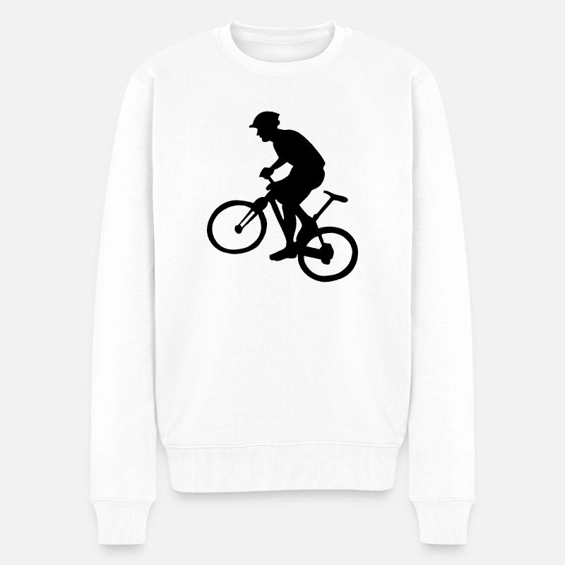 VTT - Pull Premium bio Homme - blanc