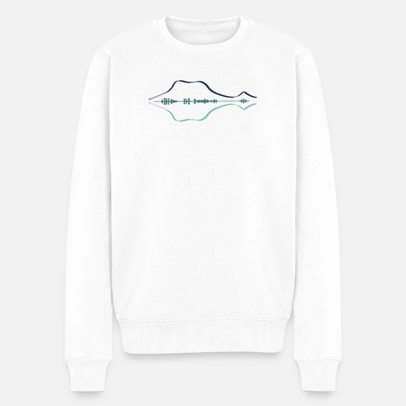 Balaton - Pull Premium bio Homme - blanc