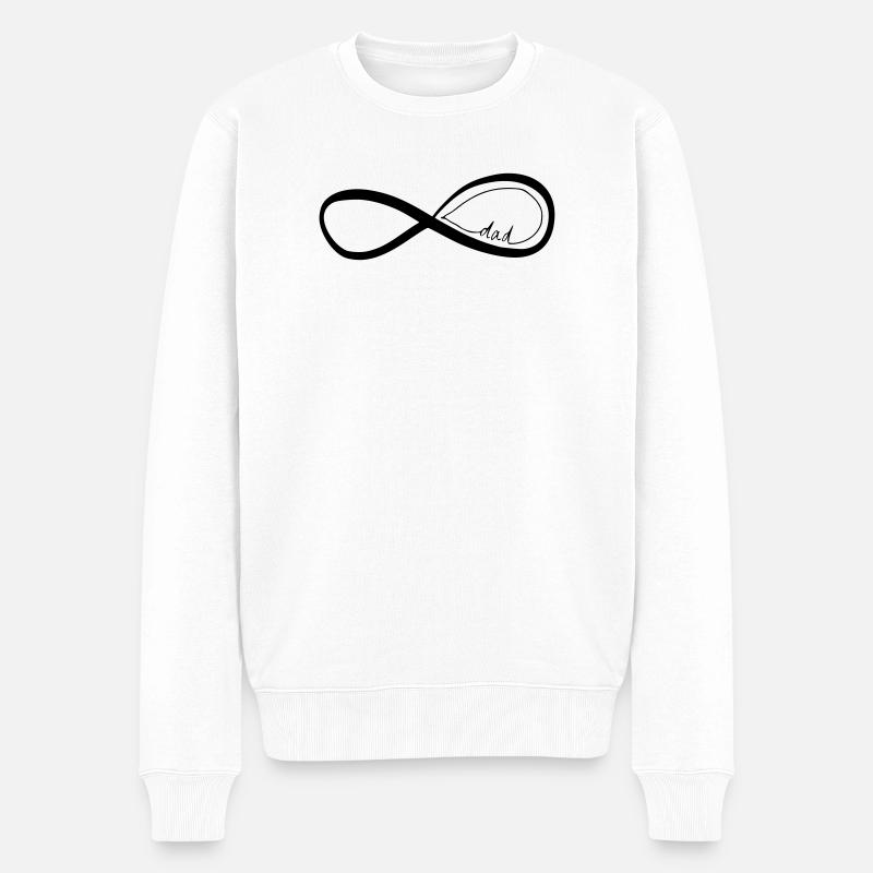 papa - Pull Premium bio Homme - blanc